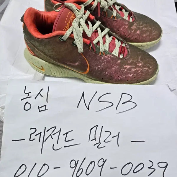 [BUNJANG] Nike LeBron 21 'Queen Conch' Basketball Shoes / [250] 나이키 르브론 21  퀸콘치
