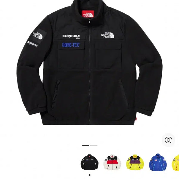 [BUNJANG] Supreme x The North Face Fleece Jacket Black XL / 슈프림 x 노스페이스 플리스 자켓 xl