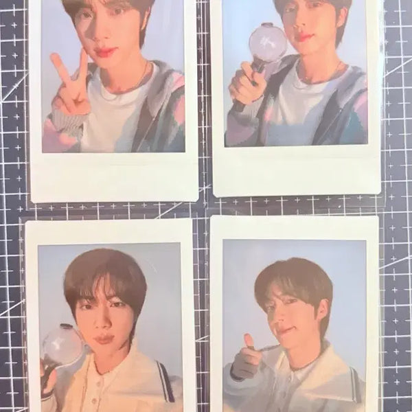 [BUNJANG] BTS Jin Run BTS Mini Polaroid Bundle Set / 방탄 석진 런석진 미니폴라 4종 일괄