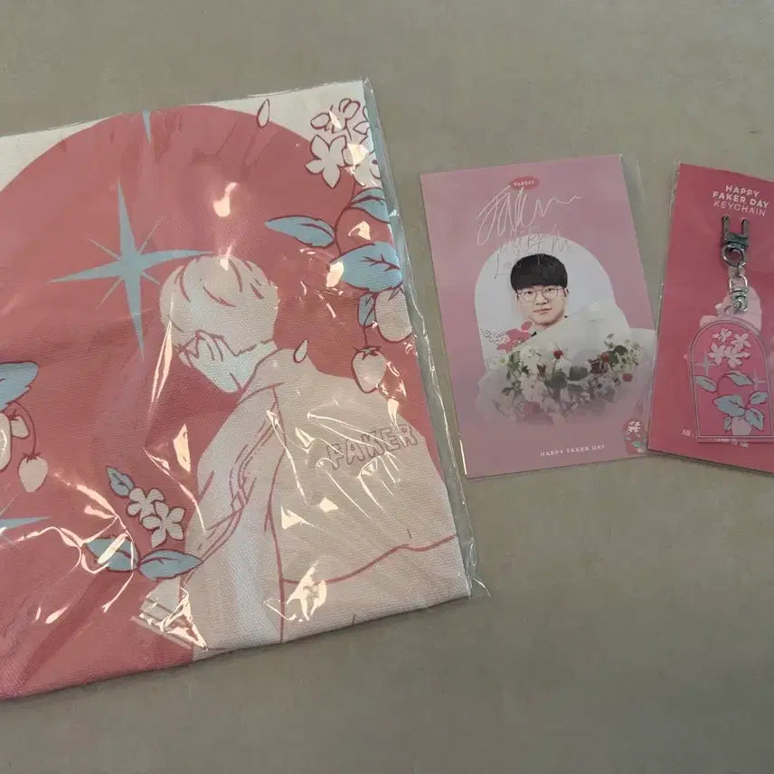 [BUNJANG] T1 Faker 2024 Birth Flower Goods Bundle Set / 2024 T1 페이커 탄생화 생일 굿즈