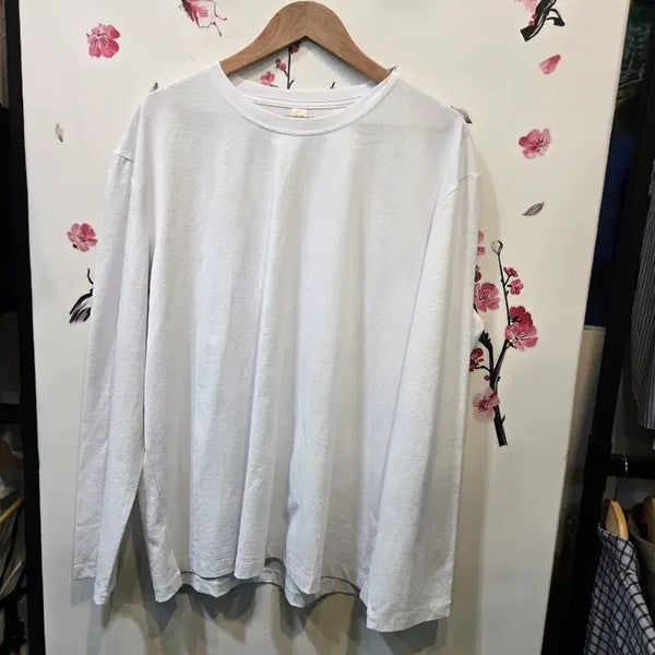 [BUNJANG] Xexymix White Long Sleeve T-Shirt 2XL / 젝시믹스 화이트 긴팔 티셔츠 2XL