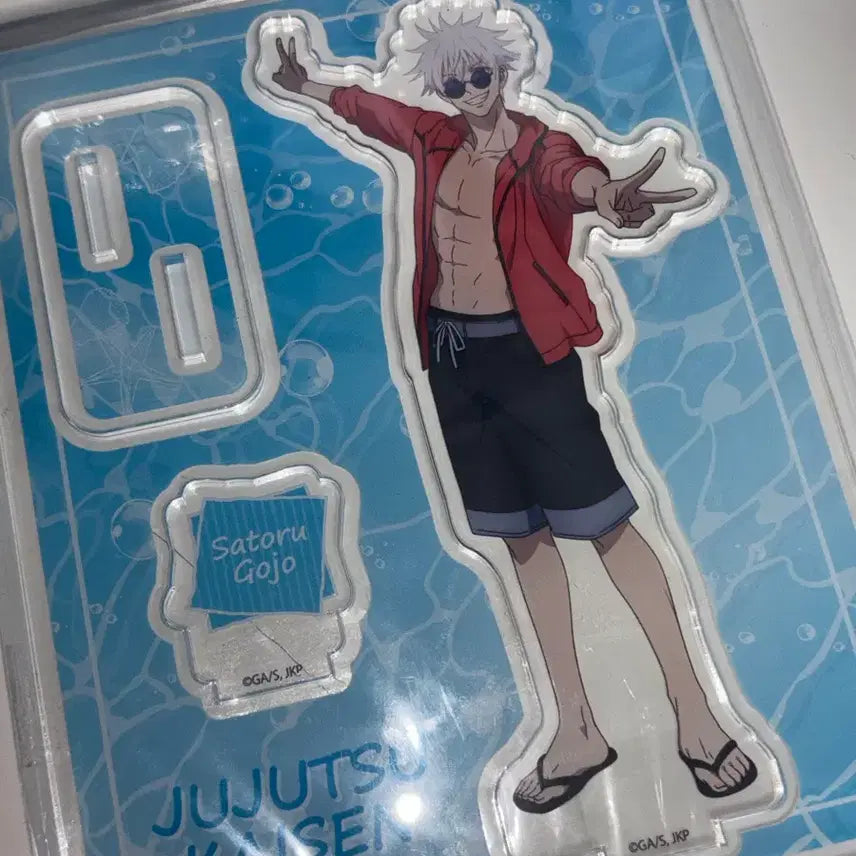 [BUNJANG] Jujutsu Kaisen Satoru Gojo Okinawa Acrylic Stand (Unsealed) / 주술회전 고죠 사토루 오키나와 아크릴스탠드 개봉 양도
