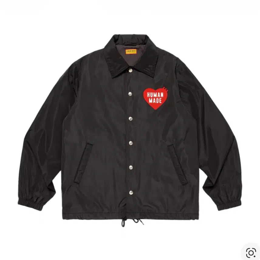 [BUNJANG] Human Made Coach Jacket Black XXL / 휴먼메이드 코치 자켓 블랙 XXL(새상품, 쇼핑백 포함)