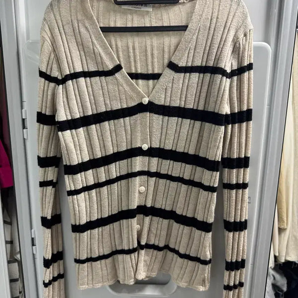 [BUNJANG] Striped Cardigan / 단가라 가디건