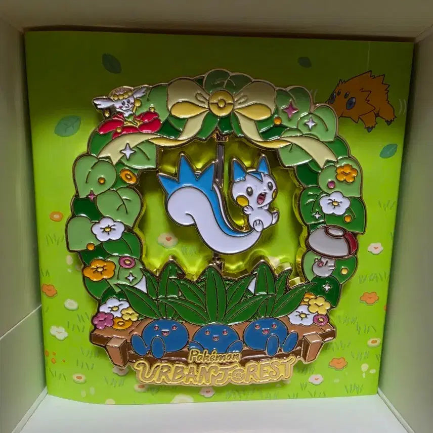 [BUNJANG] Pokemon Forest Roulette Pin Badge Collection Pachirisu / 최저가)포켓몬 포레스트 룰렛 핀뱃지 컬렉션 파치리스