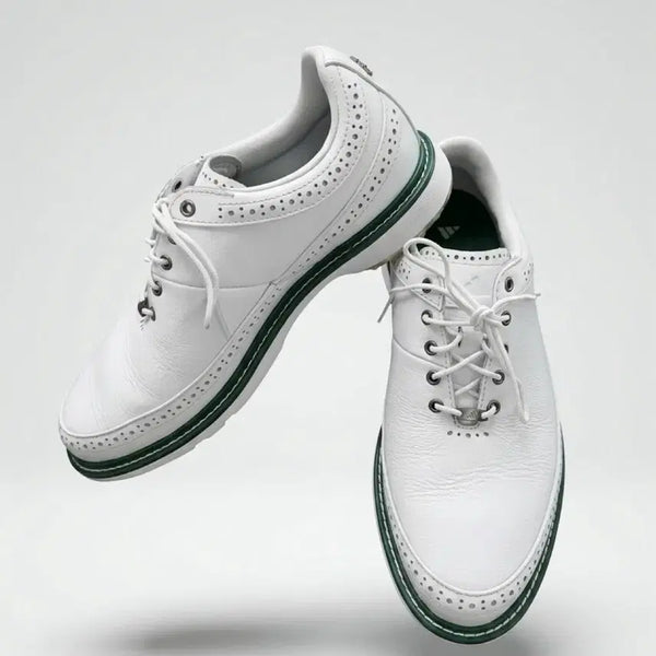 [BUNJANG] Adidas x Malbon Golf MC80 Cloud White Golf Shoes / 240,245/ 아디다스x말본 골프 MC80 클라우드 화이트 골프화