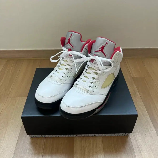 [BUNJANG] Jordan 5 Fire Red 'Seo Tae Woong' / 조던 5 파이어레드 275 서태웅