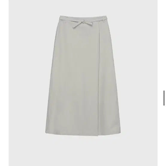 [BUNJANG] MonoHa Wrap Skirt Ivory / 새상품) 모노하 랩 스커트 아이보리