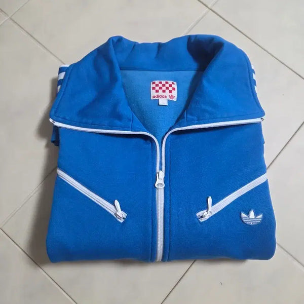 [BUNJANG] Adidas San Remo Jersey Europe Version Blue XL / 아디다스 산레모 져지 유럽판 블루 XL 팝니다 (국내유일매물)