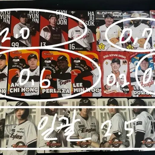 [BUNJANG] 2024-2026 Hanwha Eagles Photocards / 2024~2026 한화이글스 포토카드 양도