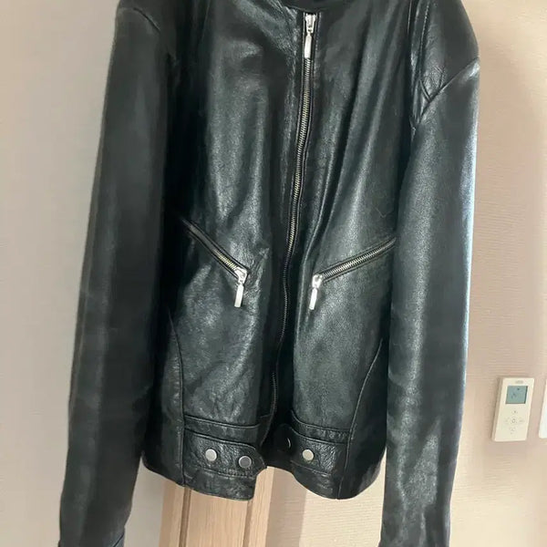 [BUNJANG] Vintage 90s Leather Biker Jacket / 빈티지 90s 레더자켓 라이더