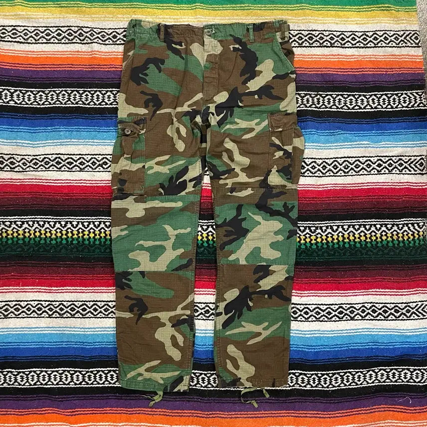 [BUNJANG] US Army Woodland BDU Pants L/L / US Army 우드랜드 BDU 팬츠 L/L