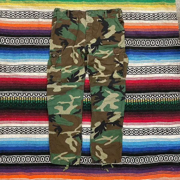[BUNJANG] US Army Woodland BDU Pants L/L / US Army 우드랜드 BDU 팬츠 L/L