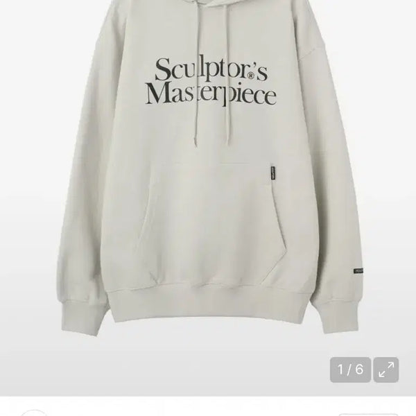 [BUNJANG] Sculptor Masterpiece Hoodie Ivory M / 스컬프터 마스터피스 아이보리 후드티