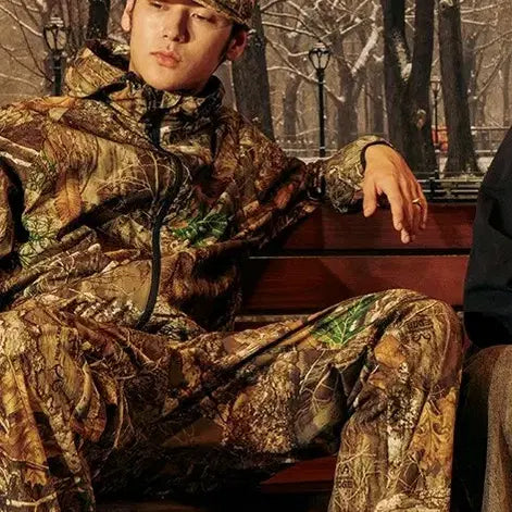 [BUNJANG] New Era x Balansa Realtree Camo Tracksuit Set / 뉴에라X발란사(리얼트리)셋업[2XL/XL]