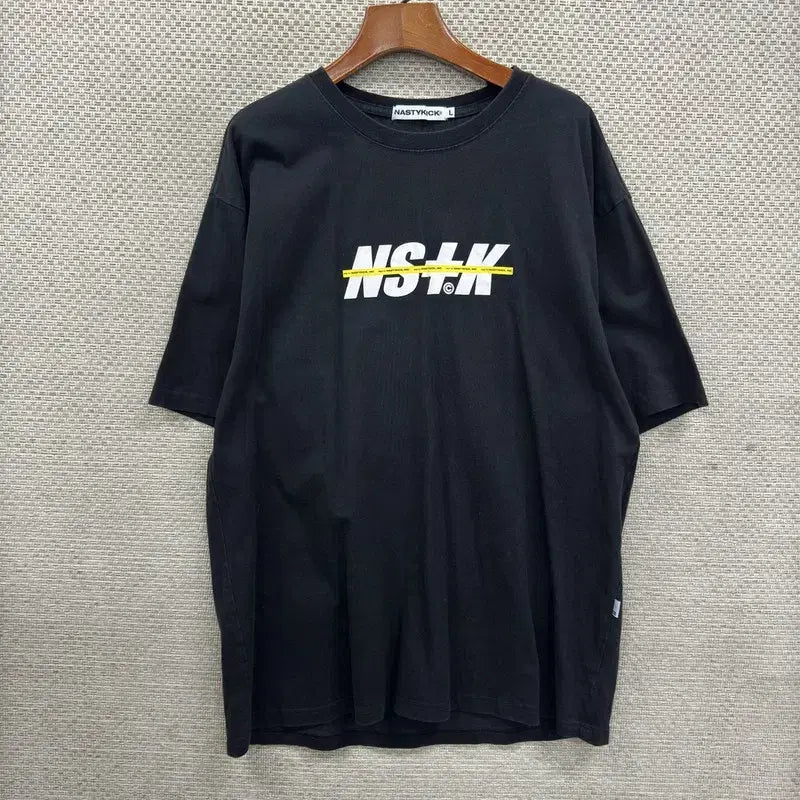[BUNJANG] Nasty Kick Short Sleeve T-Shirt L / 네스티킥 반팔티 L D01644