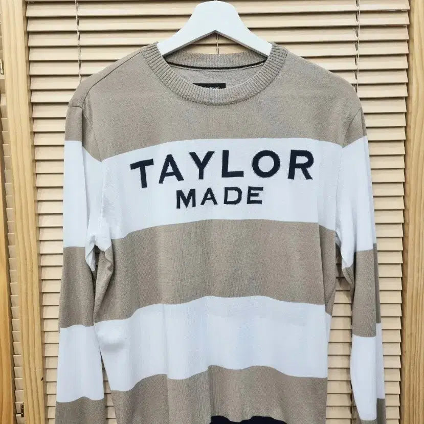 [BUNJANG] TaylorMade Men's Round Neck Knit Sweater / 테일러메이드 남성 라운드 니트