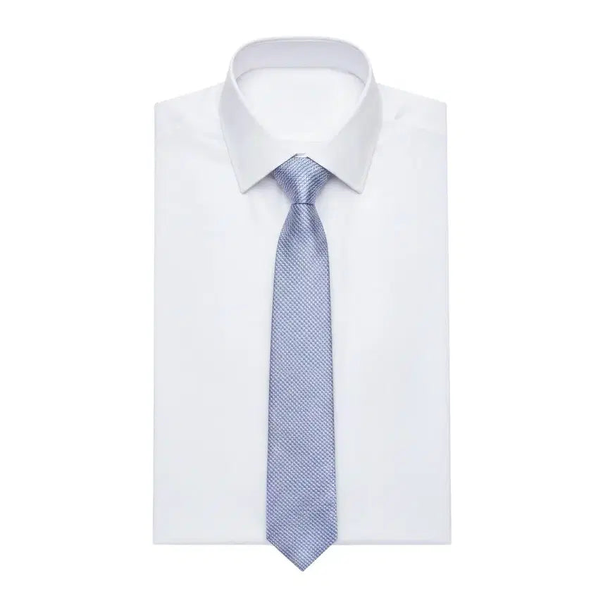 [BUNJANG] Jones New York Blue Patterned Necktie / 존스뉴욕 블루 패턴 넥타이