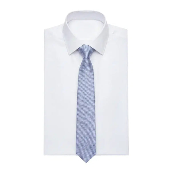 [BUNJANG] Jones New York Blue Patterned Necktie / 존스뉴욕 블루 패턴 넥타이