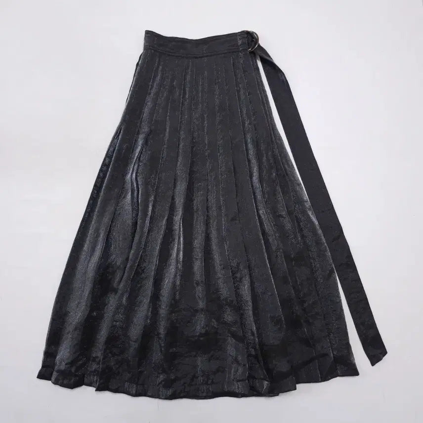 [BUNJANG] Buru Hahha Pleated Wrap Skirt / s) 부루하하 플리츠 랩스커트