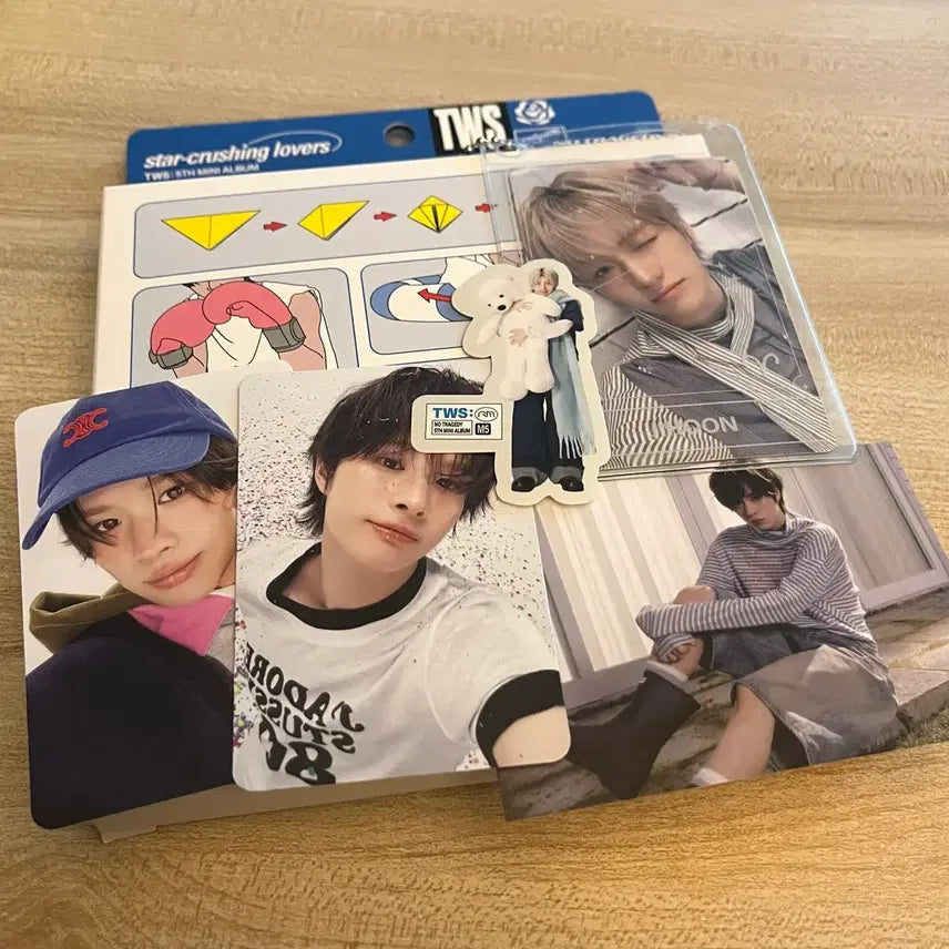 [BUNJANG] TWS 5th Mini Album NO TRAGEDY Love Guide Ver. Jihoon Kyungmin / 투어스 미니 5집 NO TRAGEDY 앨범 지훈 경민