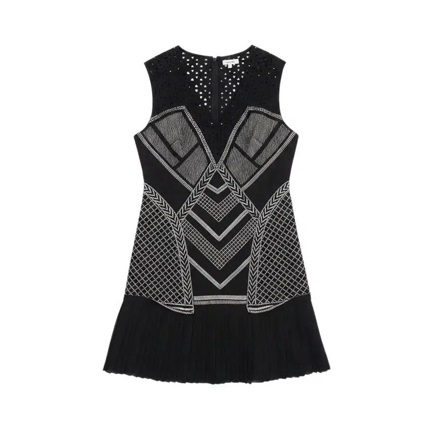 [BUNJANG] Karen Millen Women's Size 42 Punch Sleeveless Dress / 여성 42사이즈/ 수입 카렌밀렌 펀칭 민소매원피스