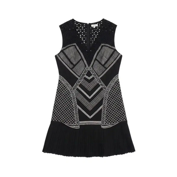 [BUNJANG] Karen Millen Women's Size 42 Punch Sleeveless Dress / 여성 42사이즈/ 수입 카렌밀렌 펀칭 민소매원피스