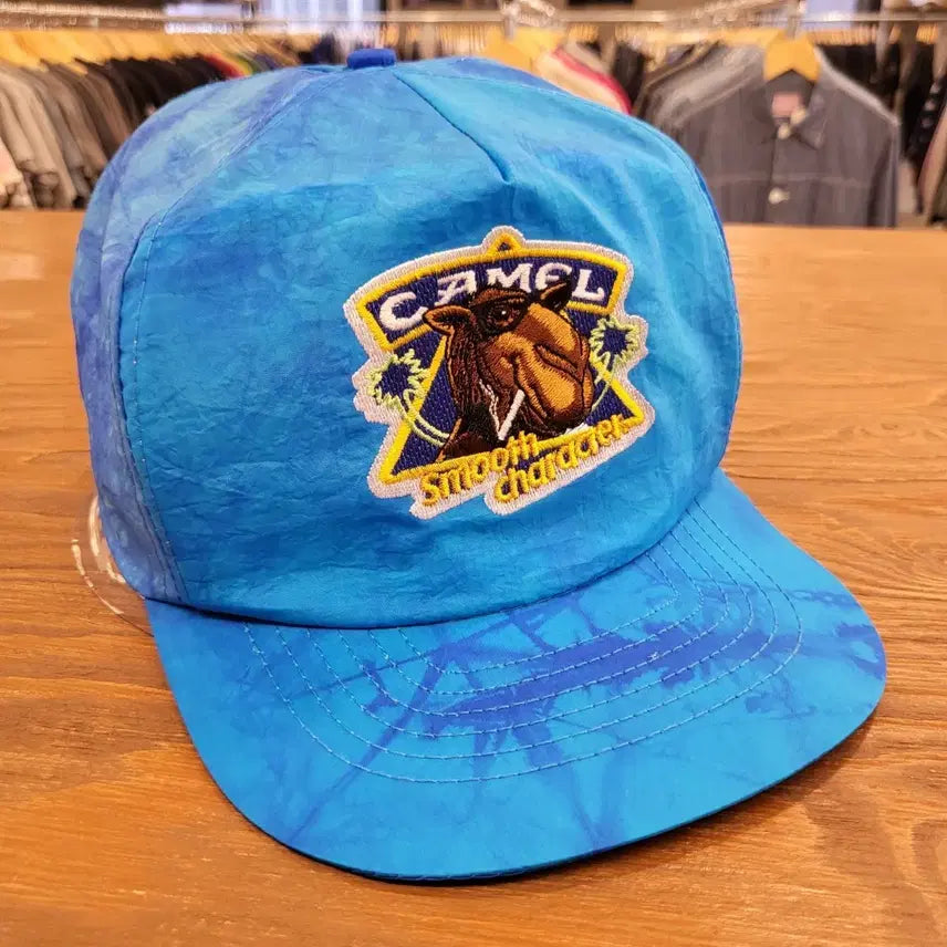 [BUNJANG] 90s Vintage Camel Cigarettes USA Baseball Cap Snapback / 새상품 90s USA 빈티지 카멜 시가렛 볼캡 스냅백 모자