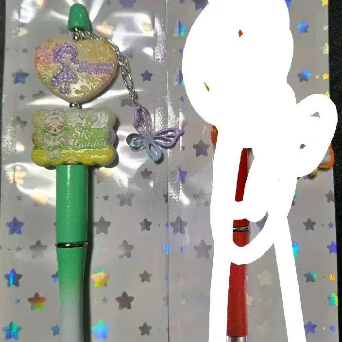 [BUNJANG] Handmade Character Deco Ballpoint Pen / [핸드메이드] 캐릭터 볼꾸 볼펜