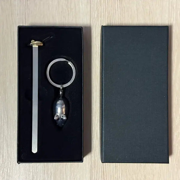 [BUNJANG] Mouse Keyring Bookmark Gift Set / 마우스 키링 북마크 선물용 세트