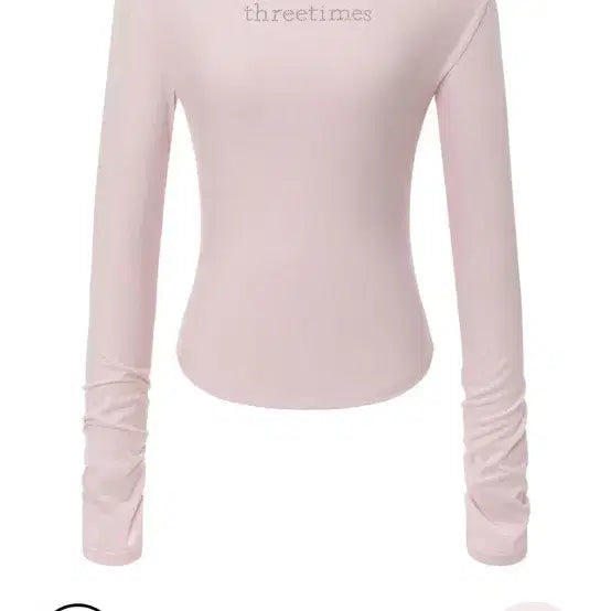 [BUNJANG] Threetimes Blush Tee Pink / threetimes 쓰리타임즈 blush tee 핑크