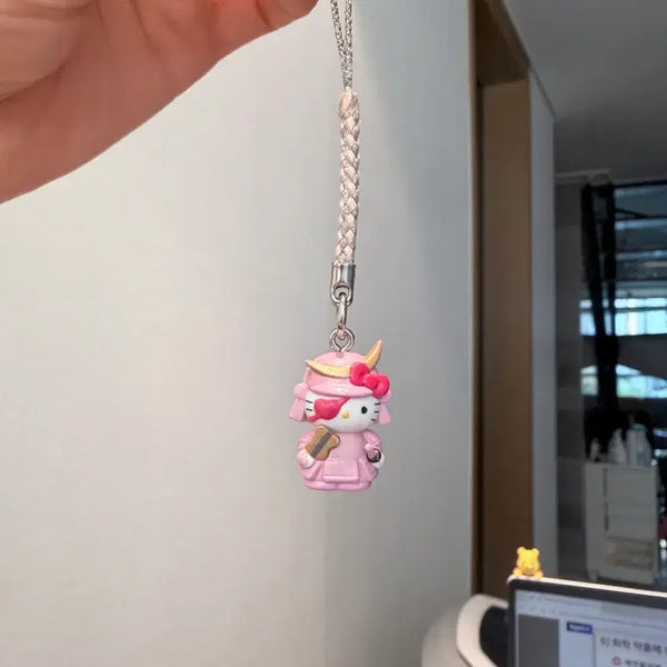 [BUNJANG] Hello Kitty Samurai Sengoku Strap / 고전 헬로키티 사무라이/ 전국무장키티스트랩/센고쿠(전국시대)