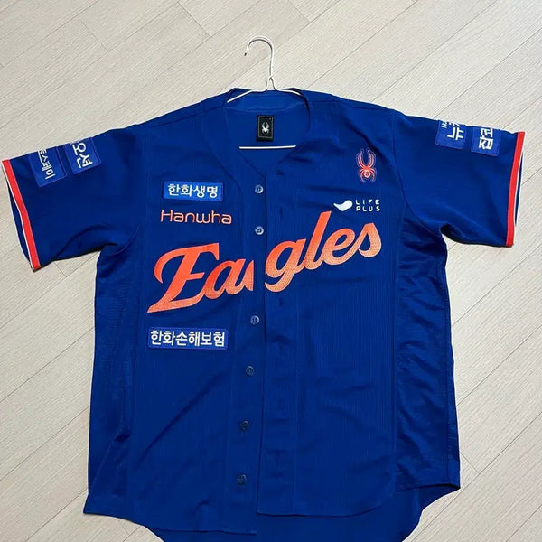 [BUNJANG] Hanwha Eagles 2025 Summer Blue Authentic Jersey (Size L) / 한화이글스 2025 썸머 블루 유니폼 어센틱