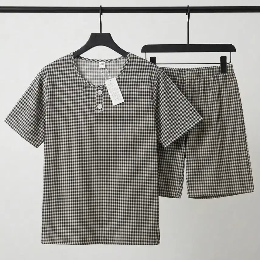 [BUNJANG] Men's Short Sleeve Pajama Set / **새상품 ** 남자잠옷세트