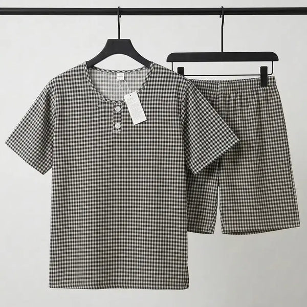 [BUNJANG] Men's Short Sleeve Pajama Set / **새상품 ** 남자잠옷세트
