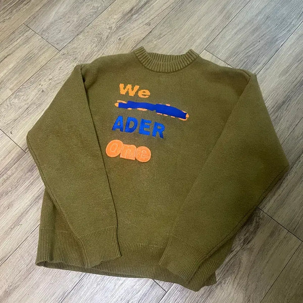 [BUNJANG] Ader Error We Are The One Knit Brown / 아더에러 위아더원 니트 브라운