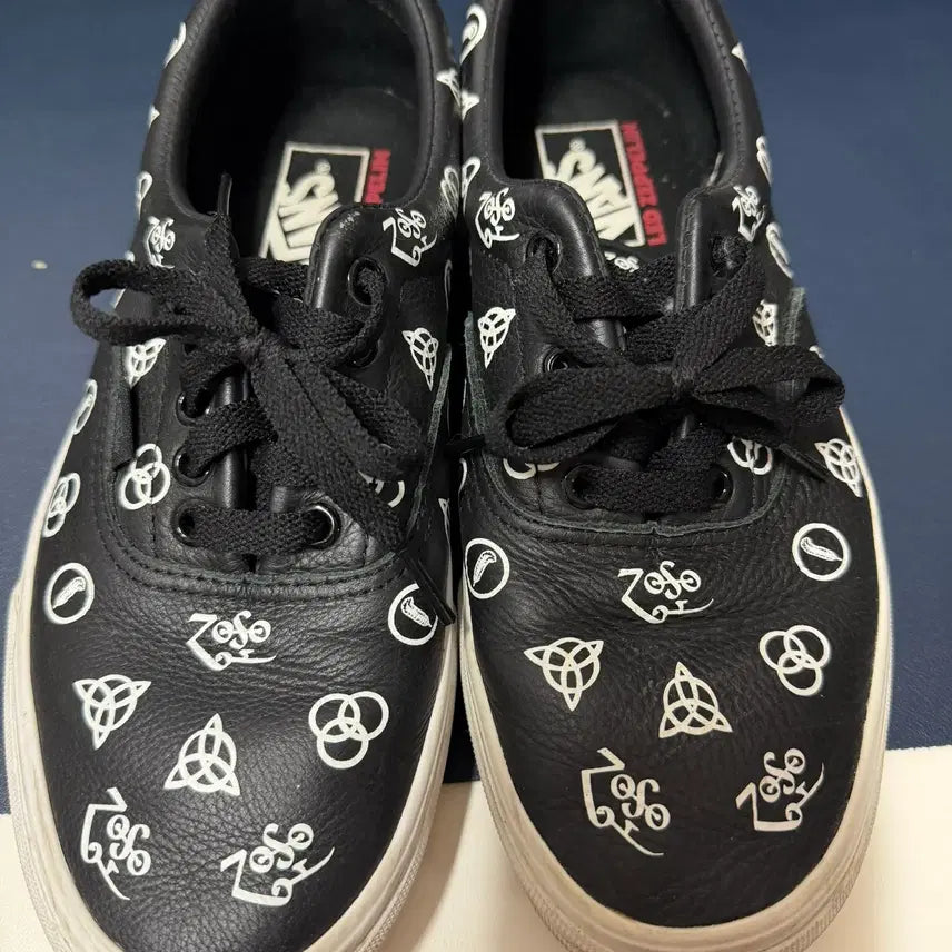 [BUNJANG] Vans x Led Zeppelin Collaboration Limited Edition Sneakers / 반스X레드 제플린 콜라보 한정판 250
