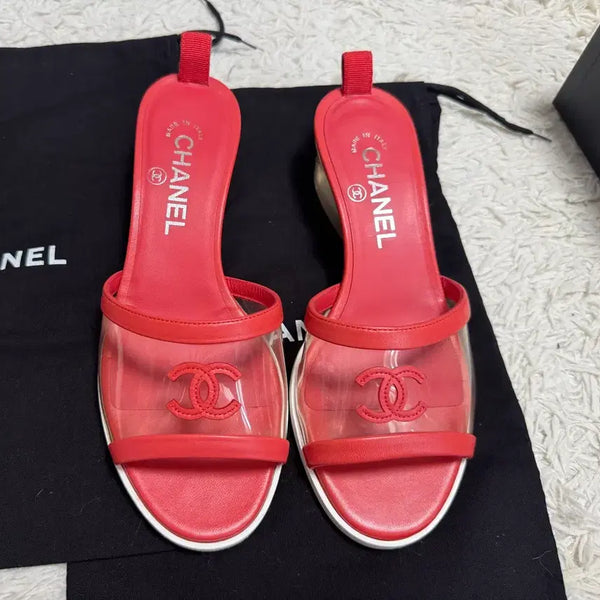 [BUNJANG] Chanel Mules Slippers Size 37 / 샤넬 뮬 슬리퍼 37