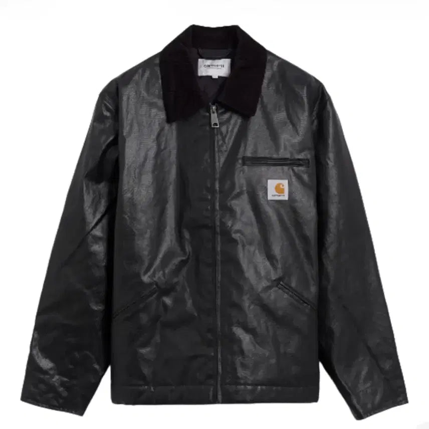 [BUNJANG] Carhartt Dean Work Jacket Corduroy Collar Black / [L] 칼하트 딘 워크 자켓
