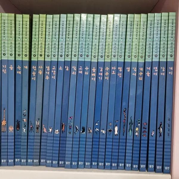 [BUNJANG] Woongjin Blue Child Complete Book Set (60 Volumes) / 웅진 푸른아이 전집 60권