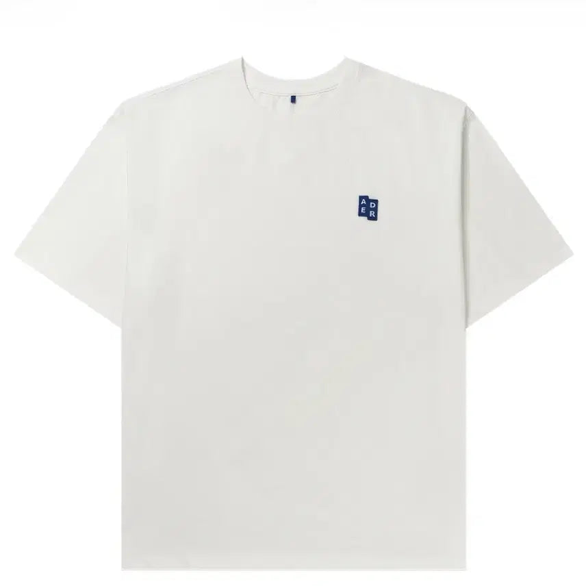 [BUNJANG] Ader Error Significant TRS/BL Tag T-Shirt Off White XL / 아더에러 시그니피컨트 TRS/BL 태그 티셔츠 01 오프 화이트