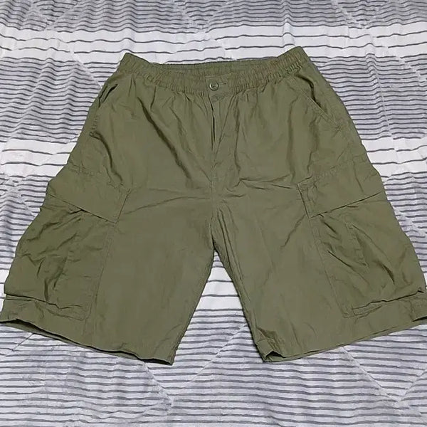 [BUNJANG] Jiyuu Slim Cargo Shorts 32-inch Length 55 / 지유 얇은카고반바지 32인치 기장55