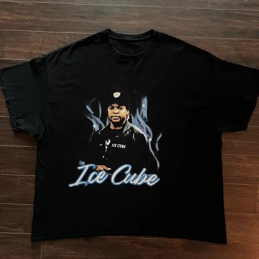 [BUNJANG] Vintage USA Hip Hop T-Shirt / [XL추정] 미국 빈티지 아이스큐브 힙합 티셔츠