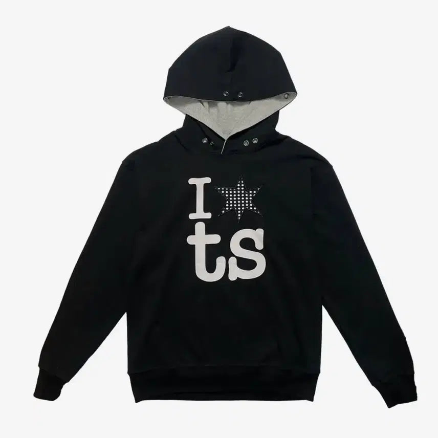 [BUNJANG] Tansan Magnesium Hoodie Black White Print / 탄산마그네슘 후드티