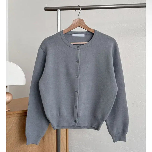 [BUNJANG] Gray Cardigan / 회색 가디건