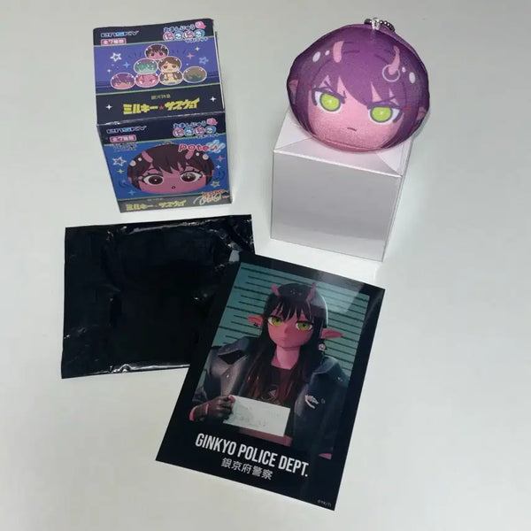 [BUNJANG] Milky Subway Akane Manju Mascot Bromide Postcard Set / 은하특급 밀키 서브웨이 아카네 만쥬 마스코트 브로마이드 엽서 세트