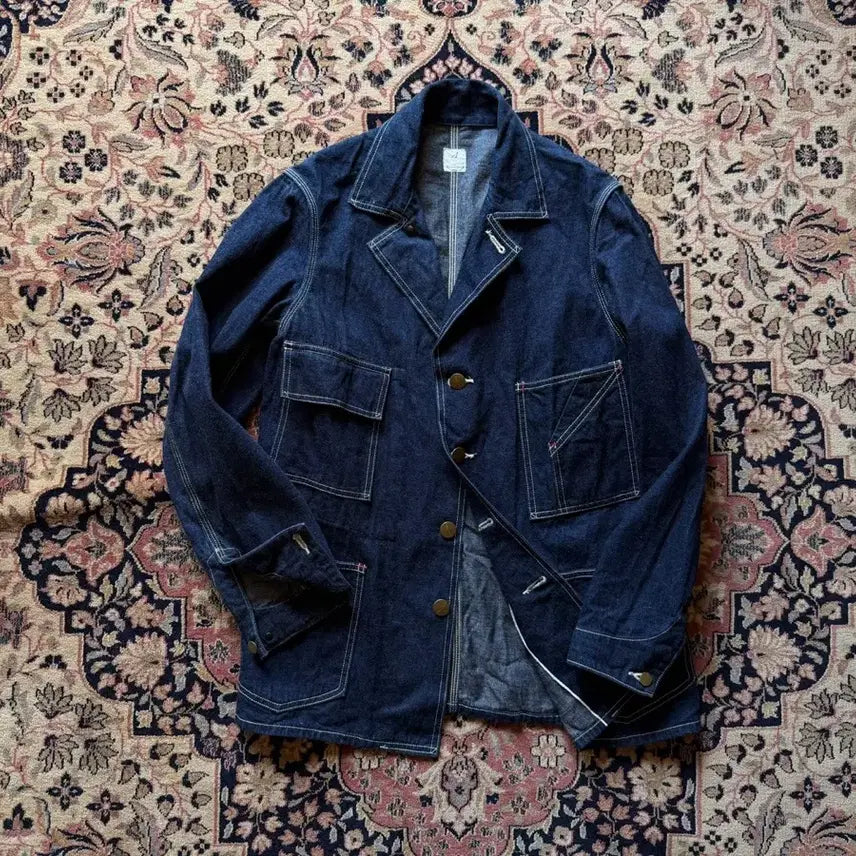 [BUNJANG] Anatomica Coverall Denim Work Jacket / 아나토미카 커버올 데님 워크자켓 남성100