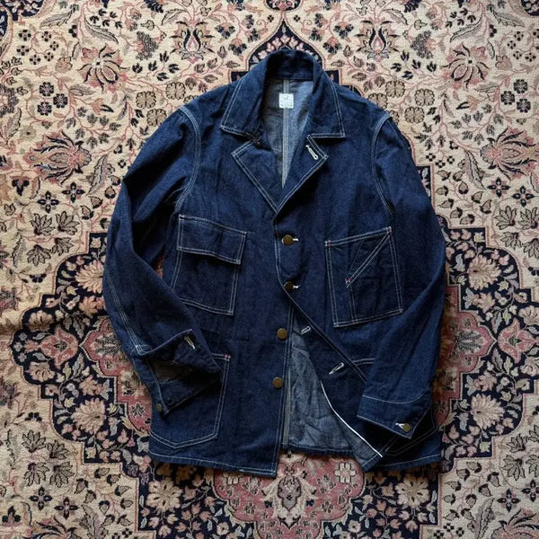 [BUNJANG] Anatomica Coverall Denim Work Jacket / 아나토미카 커버올 데님 워크자켓 남성100