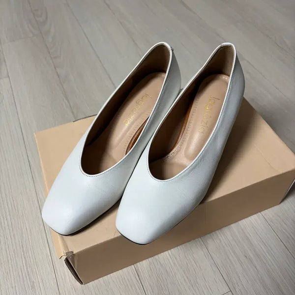 [BUNJANG] Lagrazia White Pumps Heels / lagrazia 라그라치아 흰색 펌프스힐