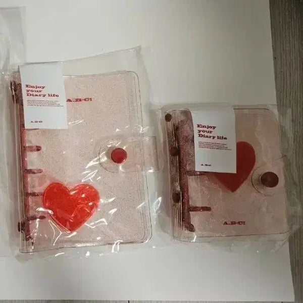 [BUNJANG] Overable Crush Epoxy Heart Binder / 어버블크러쉬 에폭시 하트 바인더
